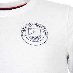 Alpine Pro MORELON pánské bílé bavlněné triko