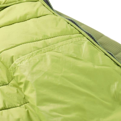 Alpine Pro MORGEN zelená pánská zateplená bunda s úpravou dwr