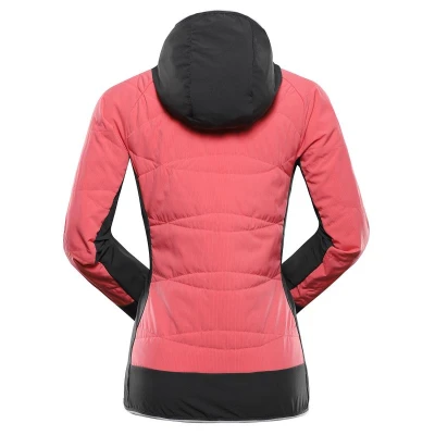 Alpine Pro MORGENA dámská červená outdoorová bunda