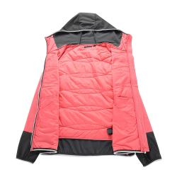 Alpine Pro MORGENA dámská červená outdoorová bunda