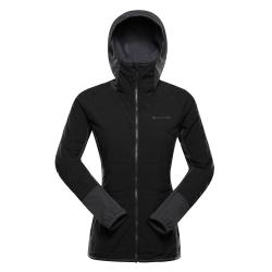Alpine Pro MORGENA dámska čierna outdoorová bunda