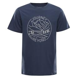 Alpine Pro MOROL pánske sivé bavlnené tričko