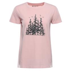 Alpine Pro MOROLA dámske ružové bavlnené tričko Alpine Pro MOROLA dámske ružové bavlnené tričko