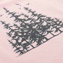 Alpine Pro MOROLA dámské růžové bavlněné triko