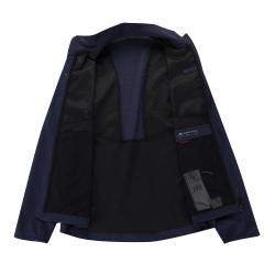 Alpine Pro MULT pánská modrá softshellová bunda s membránou