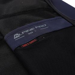 Alpine Pro MULT pánská modrá softshellová bunda s membránou