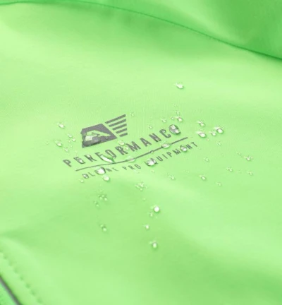 Alpine Pro MULT pánská zelená softshellová bunda s membránou