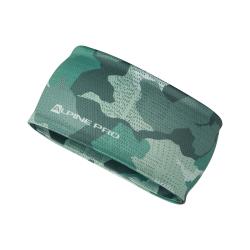 Alpine Pro MUSA 2 zelená sportovní rychleschnoucí čelenka