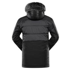 Alpine Pro NADDR pánská černá lyžařská bunda POUZE L (VÝPRODEJ)