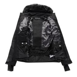 Alpine Pro NADDR pánská černá lyžařská bunda POUZE L (VÝPRODEJ)