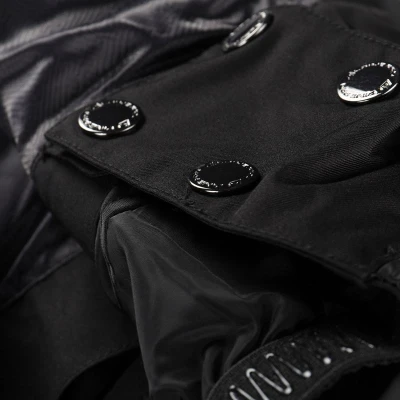 Alpine Pro NADDR pánská černá lyžařská bunda POUZE L (VÝPRODEJ)