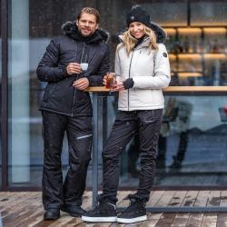 Alpine Pro NADDRA dámská šedá lyžařská bunda