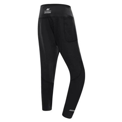 Alpine Pro NAWA dámské černé rychleschnoucí 3/4 legíny