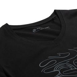 Alpine Pro NEGA 2 dámské černé rychleschnoucí triko