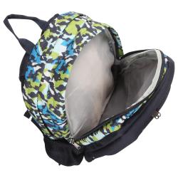 Alpine Pro NERAX dětský modrý školní batoh se svítícím logem 25l