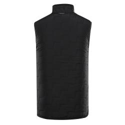 Alpine Pro NERC pánská černá vesta s merino výplní