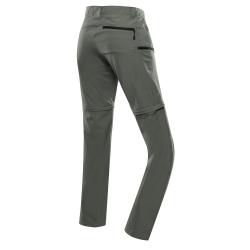 Alpine Pro NESCA 2 dámské zelené rychloschnoucí kalhoty