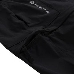 Alpine Pro NESCA dámské černé outdoorové kalhoty s odepínacími nohavicemi softshell