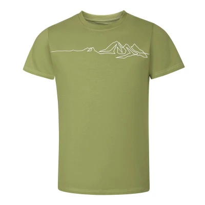Alpine Pro NORD pánské zelené bavlněné triko Alpine Pro NORD pánské zelené bavlněné triko