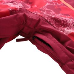 Alpine Pro NOREMA 2 dámská nepromokavá bunda RŮŽOVÁ / FIALOVÁ