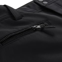 Alpine Pro NOVENA dámské černé lyžařské softshellové kalhoty