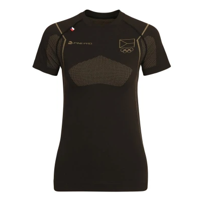 Alpine Pro NUANA LUNU079990SZ dámské černé tričko Alpine Pro NUANA LUNU079990SZ dámské černé tričko