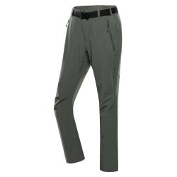 Alpine Pro NUTT pánské zelené softshellové kalhoty softshell