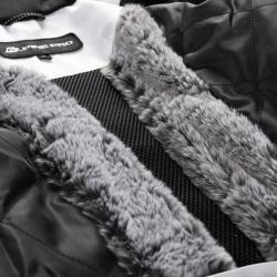 Alpine Pro OLADA dámská bílá lyžařská bunda s membránou ptx POUZE M-Lady (širší) (VÝPRODEJ)