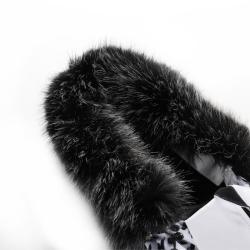 Alpine Pro OLADA dámská bílá lyžařská bunda s membránou ptx POUZE M-Lady (širší) (VÝPRODEJ)