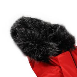 Alpine Pro OLADA dámská červená lyžařská bunda s membránou ptx POUZE S-Lady (širší) (VÝPRODEJ)