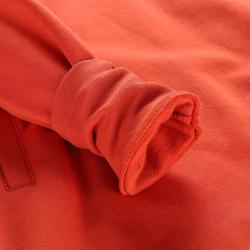 Alpine Pro OLEBA dámské mikinové šaty ORANŽOVÁ / ČERVENÁ