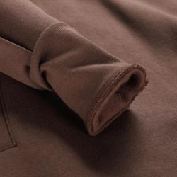 Alpine Pro OLEBA dámské mikinové šaty ŽLUTÁ / HNĚDÁ