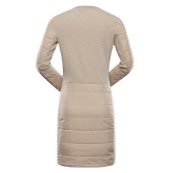 Alpine Pro OLWA dámské šaty NEUTRÁLNÍ / ZEMITÁ