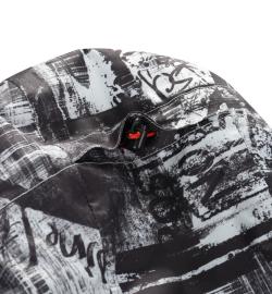 Alpine Pro OMEQ pánská šedá lyžařská bunda s membránou ptx