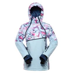 Alpine Pro OMEQA dámska modrá lyžiarska bunda s membránou ptx + šál Kilpi Alpine Pro OMEQA dámska modrá lyžiarska bunda s membránou ptx + šál Kilpi