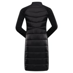 Alpine Pro OMERA dámské černé hi-therm šaty