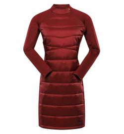 Alpine Pro OMERA dámské červené hi-therm šaty Alpine Pro OMERA dámské červené hi-therm šaty