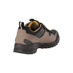 Alpine Pro OMERE hnědá kožená outdoorová obuv s membránou ptx