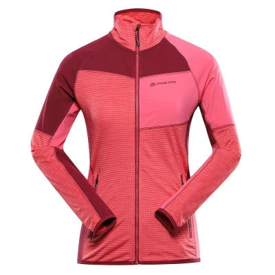 Alpine Pro ONNECA 2 dámská růžová rychleschnoucí mikina