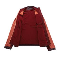 Alpine Pro ONNECA 3 dámská rychleschnoucí mikina ORANŽOVÁ / ČERVENÁ