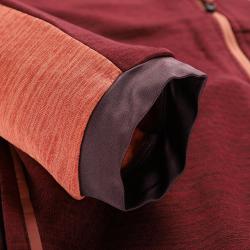 Alpine Pro ONNECA 3 dámská rychleschnoucí mikina ORANŽOVÁ / ČERVENÁ