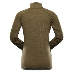 Alpine Pro ONNECA 3 dámská zelená rychleschnoucí mikina