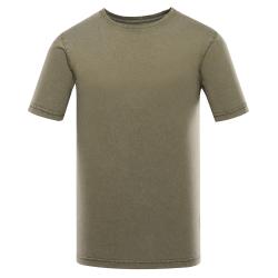 Alpine Pro ORB pánské zelené bavlnené triko