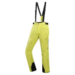 Alpine Pro OSAG pánské zelené lyžařské kalhoty s membránou ptx