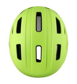 Alpine Pro OWERO dětská zelená cyklistická helma ap 52-56 cm cyklo