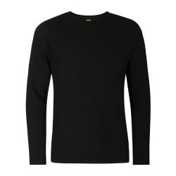 Alpine Pro OXAR pánske čierne bavlnené tričko