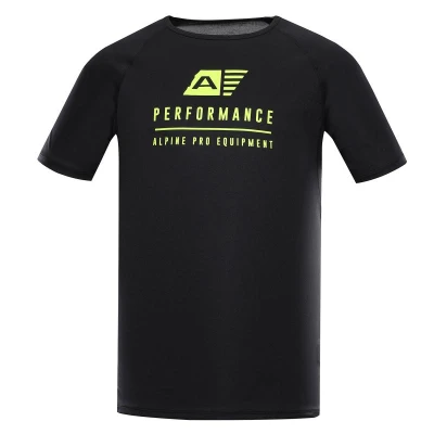 Alpine Pro PANTHER pánské černé funkční tričko Alpine Pro PANTHER pánské černé funkční tričko