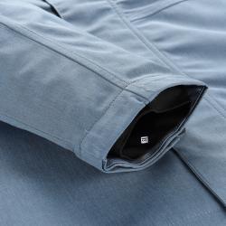 Alpine Pro PERFET modrý pánský nepromokavý kabát s membránou