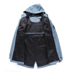 Alpine Pro PERFET modrý pánský nepromokavý kabát s membránou