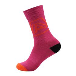 Alpine Pro PHALTE USCY082816 růžové ponožky z merino vlny